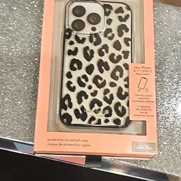 Kate Spade Apple IPhone Mag Safe Case- City Leopord - Picture 8 of 8